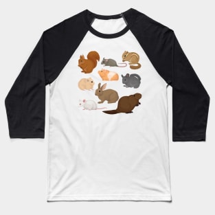 ground animals collection Baseball T-Shirt